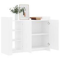 vidaXL Sideboard Wei&szlig; 100x35x75 cm Holzwerkstoff