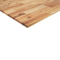 vidaXL Tischplatte Quadratisch 90x90x2 cm Massivholz Akazie