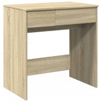 vidaXL Schminktisch mit Spiegel Sonoma-Eiche 73x46,5x120 cm