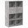 vidaXL Highboard Betongrau 80x42,5x124 cm Holzwerkstoff