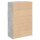 vidaXL Highboard Betongrau 80x42,5x124 cm Holzwerkstoff