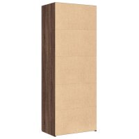 vidaXL Highboard Braun Eichen-Optik 70x42,5x185 cm Holzwerkstoff