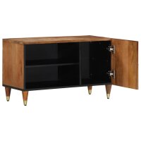 vidaXL TV-Schrank 80x33x46 cm Massivholz Mango