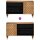 vidaXL TV-Schrank 80x33x46 cm Massivholz Mango