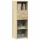 vidaXL Highboard Sonoma-Eiche 40x42,5x124 cm Holzwerkstoff