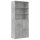 vidaXL Highboard Betongrau 80x42,5x249 cm Holzwerkstoff