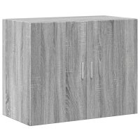 vidaXL Highboard Grau Sonoma 80x42,5x249 cm Holzwerkstoff