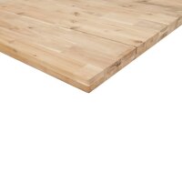 vidaXL Tischplatte 120x30x4 cm Rechteckig Massivholz Akazie