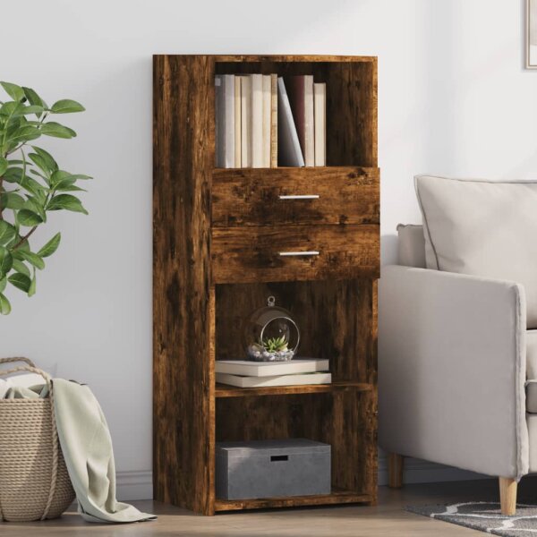 vidaXL Highboard R&auml;uchereiche 50x42,5x124 cm Holzwerkstoff