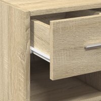 vidaXL Sideboard Sonoma-Eiche 40x42,5x93 cm Holzwerkstoff