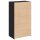 vidaXL Highboard Schwarz 70x41x124 cm Holzwerkstoff