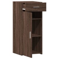 vidaXL Sideboard Braun Eichen-Optik 40x42,5x93 cm Holzwerkstoff