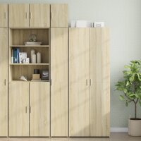 vidaXL Wandschrank Sonoma-Eiche 30x42,5x40 cm Holzwerkstoff