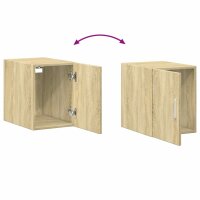 vidaXL Wandschrank Sonoma-Eiche 30x42,5x40 cm Holzwerkstoff