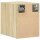 vidaXL Wandschrank Sonoma-Eiche 30x42,5x40 cm Holzwerkstoff