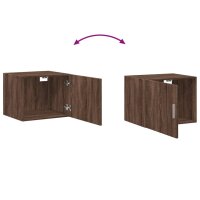 vidaXL Wandschrank Braun Eichen-Optik 50x42,5x40 cm Holzwerkstoff