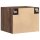 vidaXL Wandschrank Braun Eichen-Optik 50x42,5x40 cm Holzwerkstoff