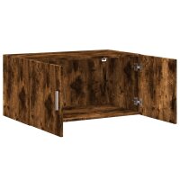 vidaXL Wandschrank Räuchereiche 80x42,5x40 cm Holzwerkstoff