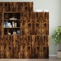 vidaXL Wandschrank R&auml;uchereiche 50x42,5x40 cm Holzwerkstoff