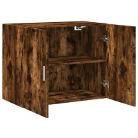 vidaXL Wandschrank R&auml;uchereiche 80x42,5x64 cm Holzwerkstoff