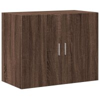 vidaXL Wandschrank Braun Eichen-Optik 80x42,5x64 cm Holzwerkstoff