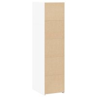 vidaXL Highboard Wei&szlig; 30x41x124 cm Holzwerkstoff