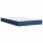 vidaXL Boxspringbett mit Matratze Blau 120x200 cm Stoff