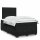 vidaXL Boxspringbett mit Matratze Schwarz 120x190 cm Samt