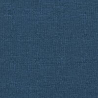 vidaXL Bettgestell Blau 120x200 cm Stoff