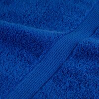 vidaXL Premium-G&auml;stet&uuml;cher 10 Stk Blau 30x50cm 600 g/m&sup2; 100% Baumwolle