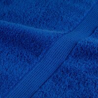 vidaXL Premium-Handt&uuml;cher 10 Stk Blau 100x200cm 600g/m&sup2; 100% Baumwolle