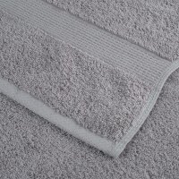 vidaXL Premium-Badet&uuml;cher 10 Stk Grau 100x150cm 600g/m&sup2; 100% Baumwolle