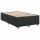 vidaXL Boxspringbett mit Matratze Schwarz 120x190 cm Stoff