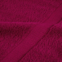 vidaXL Premium-Handt&uuml;cher 2 Stk. Bordeaux 50x100 cm 600 g/m&sup2; Baumwolle