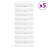 vidaXL Premium-Seiftücher 50 Stk. Weiß 30x30...