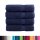 vidaXL Premium-Duscht&uuml;cher 4 Stk. Marineblau 70x140 600 g/m&sup2; Baumwolle