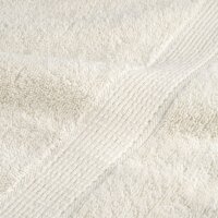 vidaXL Premium-Duscht&uuml;cher 2 Stk. Creme 70x140 600 g/m&sup2; 100% Baumwolle