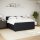 vidaXL Boxspringbett mit Matratze Schwarz 200x200 cm Samt