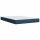 vidaXL Boxspringbett mit Matratze Blau 160x200 cm Stoff