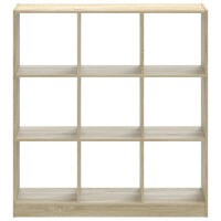 vidaXL B&uuml;cherregal Sonoma-Eiche 102x32x108 cm Holzwerkstoff