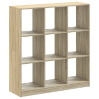 vidaXL B&uuml;cherregal Sonoma-Eiche 102x32x108 cm Holzwerkstoff