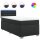 vidaXL Boxspringbett mit Matratze Schwarz 80x200 cm Kunstleder