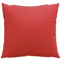 vidaXL Sofakissen 4 Stk. Rot 40x40 cm Stoff