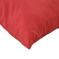 vidaXL Sofakissen 4 Stk. Rot 40x40 cm Stoff