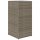 vidaXL Pflanzk&uuml;bel 2 Stk. Grau 40x40x80 cm Poly Rattan