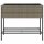 vidaXL Hochbeete mit Ablage 2 Stk. Grau 90x40x75 cm Poly Rattan