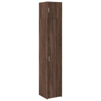 vidaXL Hochschrank Schmal Eichen-Optik 40x42,5x225 cm...