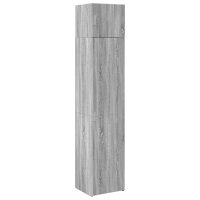 vidaXL Hochschrank Schmal Grau Sonoma 45x42,5x225 cm Holzwerkstoff