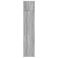 vidaXL Hochschrank Schmal Grau Sonoma 45x42,5x225 cm Holzwerkstoff