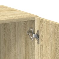 vidaXL Hochschrank Sonoma-Eiche 70x42,5x225 cm Holzwerkstoff